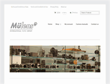 Tablet Screenshot of mulens.com